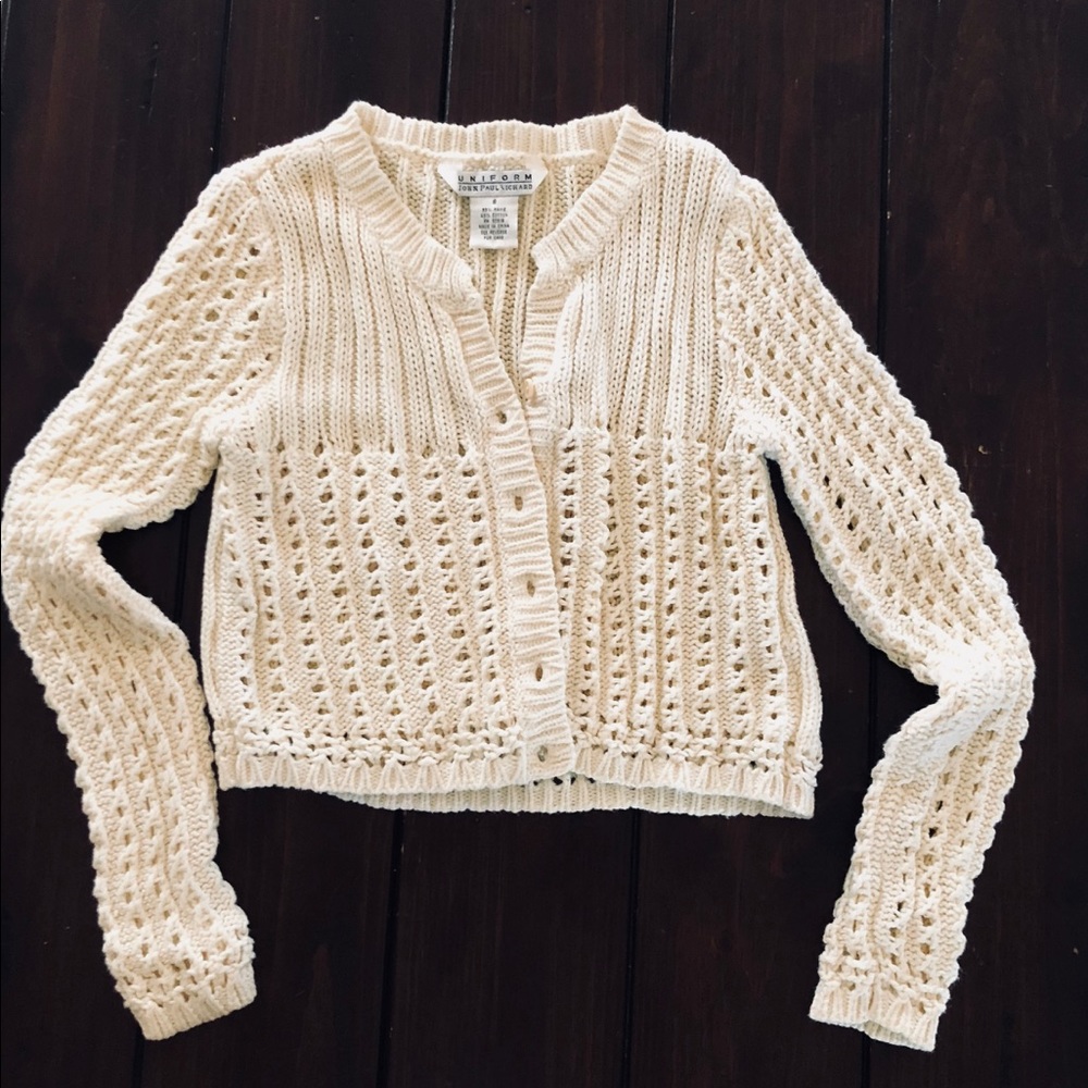 Cropped Cardigan